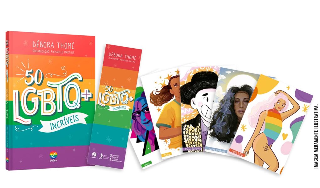 livro 50 Lgbtq+ Incríveis
