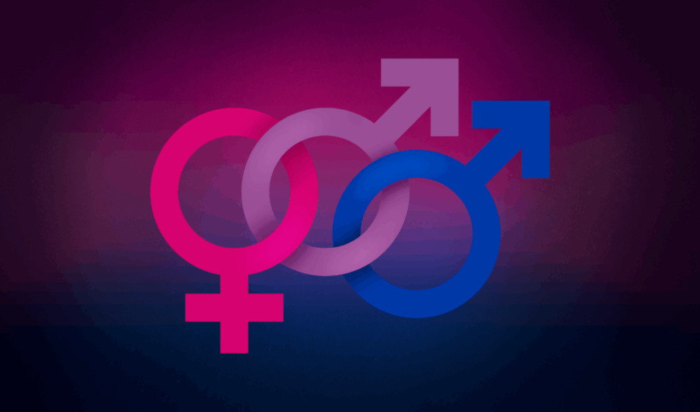 Cores da bandeira bissexual