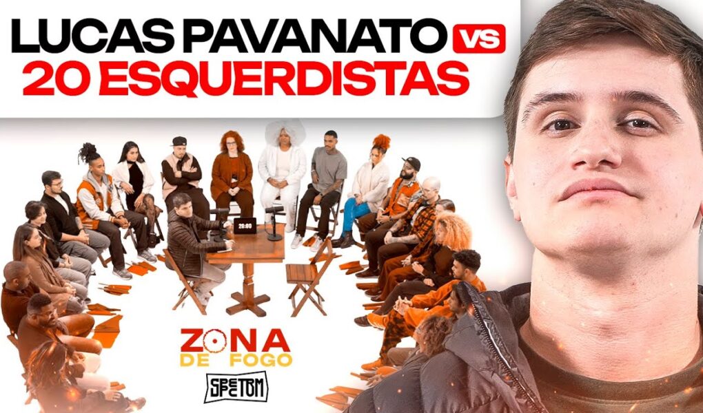 analise do video: 1 CONSERVADOR vs 20 ESQUERDISTAS | ZONA DE FOGO