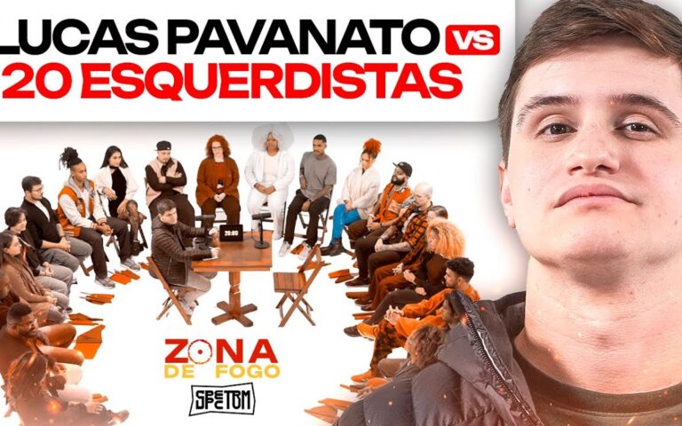 analise do video: 1 CONSERVADOR vs 20 ESQUERDISTAS | ZONA DE FOGO